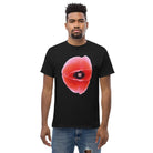 Queer Botanicals | Red Poppy  Unisex Classic Short Sleeve T-Shirt BaDeYaDeYa