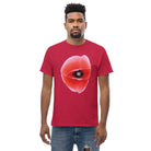 Queer Botanicals | Red Poppy  Unisex Classic Short Sleeve T-Shirt BaDeYaDeYa