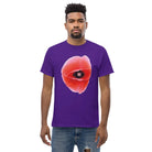 Queer Botanicals | Red Poppy  Unisex Classic Short Sleeve T-Shirt BaDeYaDeYa