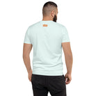 Fluorescent Flowers | Love In A Mist | Men's Fitted Short Sleeve T-Shirt BaDeYaDeYa