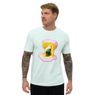 Fluorescent Flowers | Yellow Poppy | Unisex Classic Short Sleeve T-Shirt BaDeYaDeYa