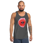 Queer Botanicals | Red Poppy | Unisex Tank Top BaDeYaDeYa