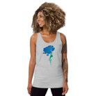 Queer Botanicals  | Blue Rose | Unisex Tank Top BaDeYaDeYa