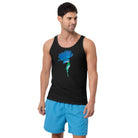 Queer Botanicals  | Blue Rose | Unisex Tank Top BaDeYaDeYa