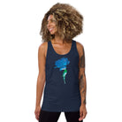 Queer Botanicals  | Blue Rose | Unisex Tank Top BaDeYaDeYa