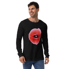 Queer Botanicals | Red Poppy | Unisex Long Sleeve T-Shirt BaDeYaDeYa