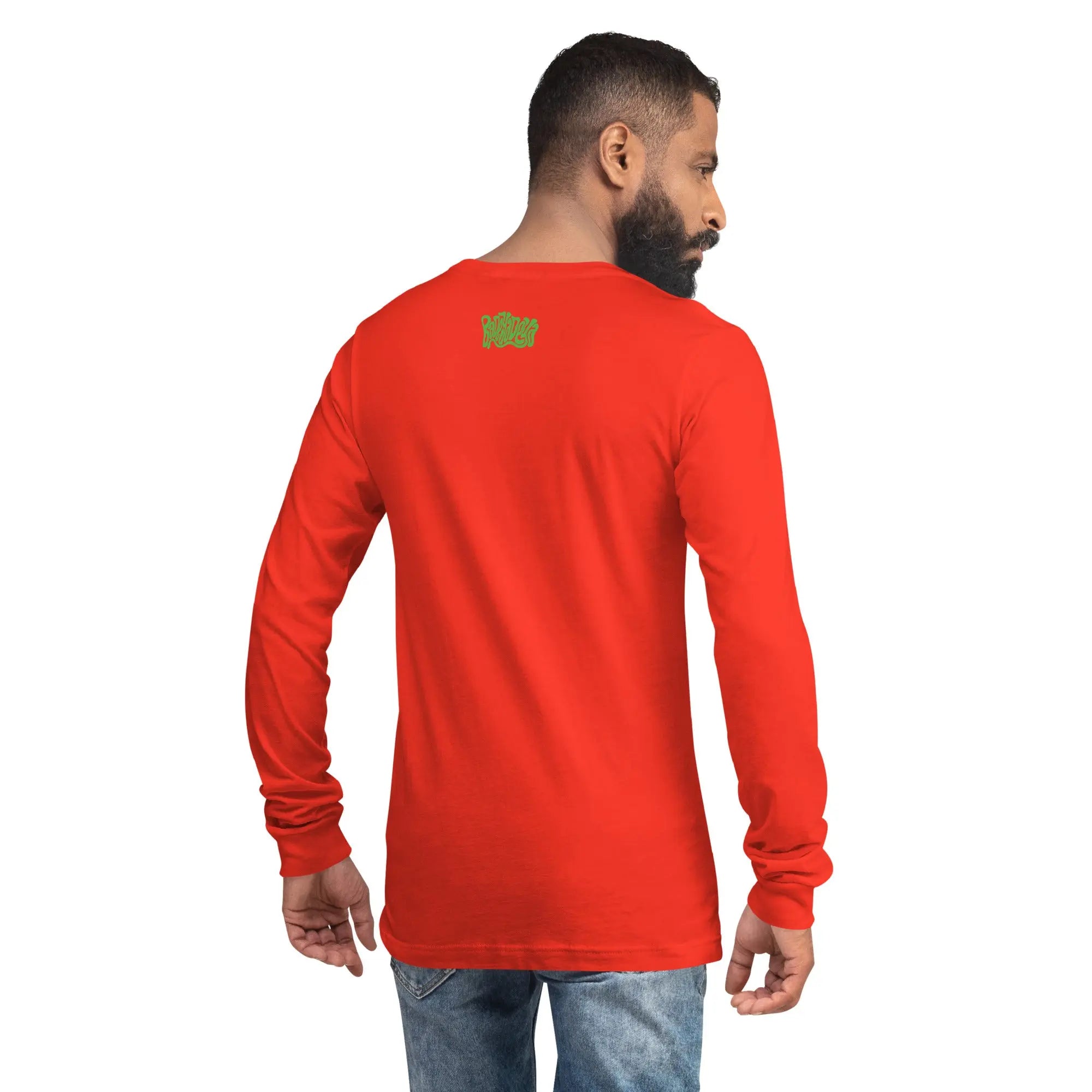 Queer Botanicals | Lime Rose | Unisex Long Sleeve T-Shirt BaDeYaDeYa