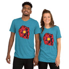 Queer Botanicals | Opening Red Poppy | Unisex Vintage T-Shirt BaDeYaDeYa