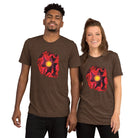 Queer Botanicals | Opening Red Poppy | Unisex Vintage T-Shirt BaDeYaDeYa