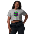 Queer Botanicals  | Pansy | Women's/They Friendly Crop Top BaDeYaDeYa