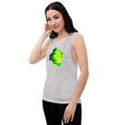 Queer Botanicals | Lime Rose | Women's Muscle T-Shirt BaDeYaDeYa