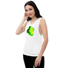 Queer Botanicals | Lime Rose | Women's Muscle T-Shirt BaDeYaDeYa