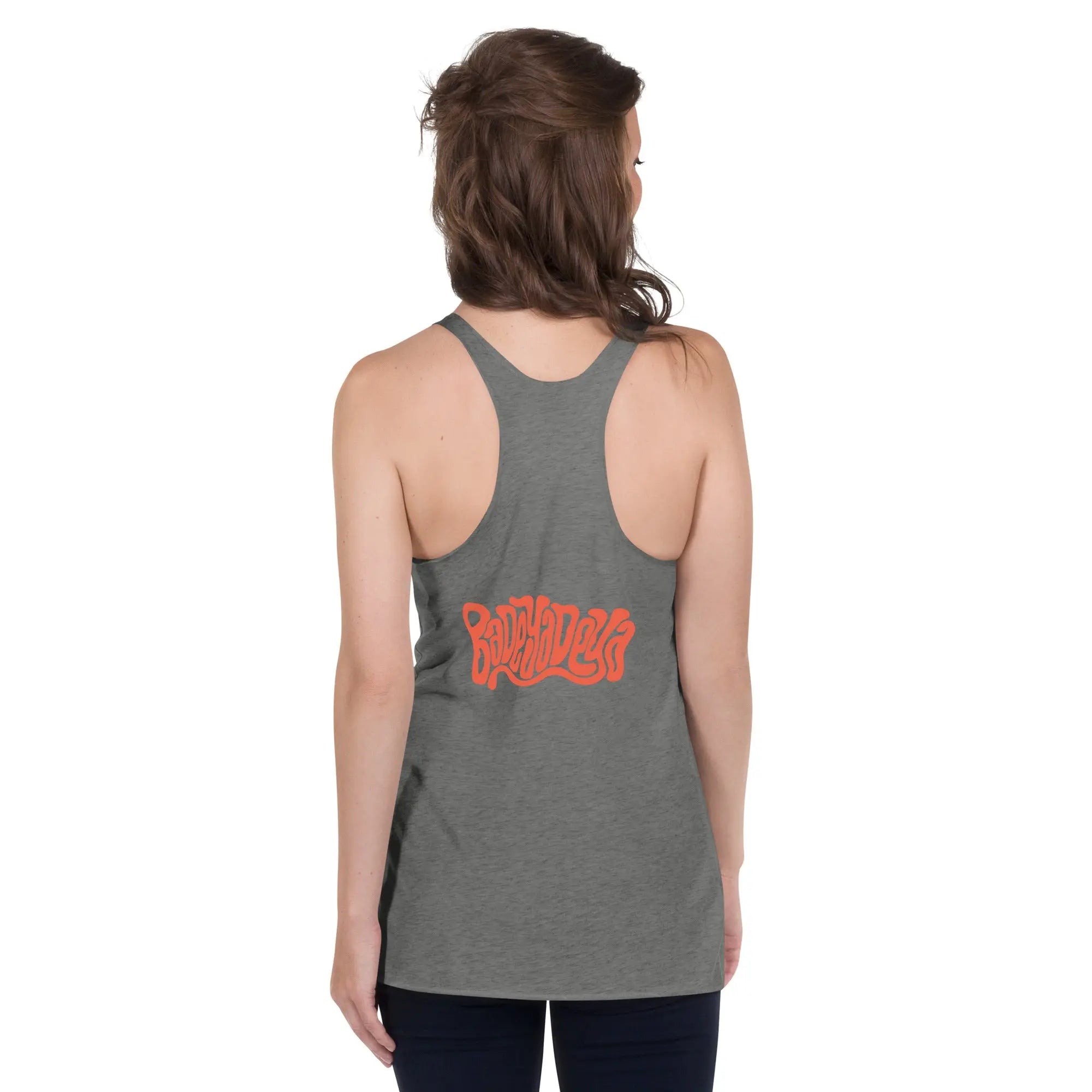 Queer Botanicals | Red Poppy | Women's Racerback Tank Top BaDeYaDeYa