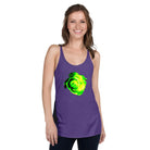 Queer Botanicals | Lime Rose | Women's Racerback Tank Top BaDeYaDeYa