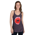 Queer Botanicals | Red Poppy | Women's Racerback Tank Top BaDeYaDeYa