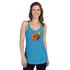 Queer Botanicals | Rainbow Rose | Women's Racerback Tank Top BaDeYaDeYa